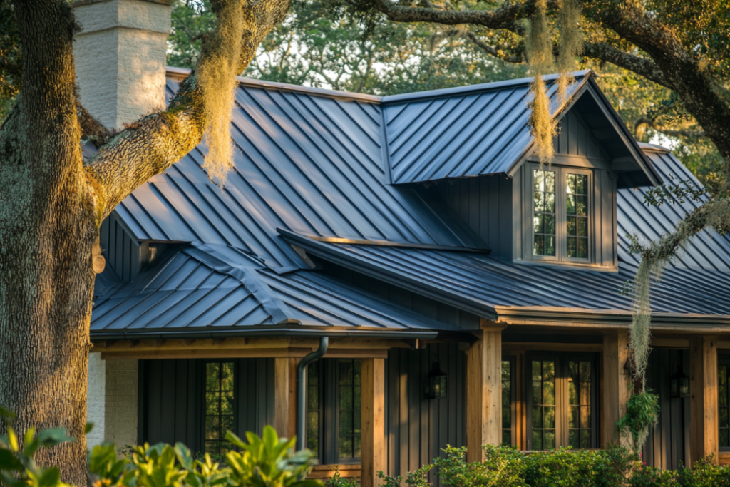 metal roof replacement cost, Lafayette